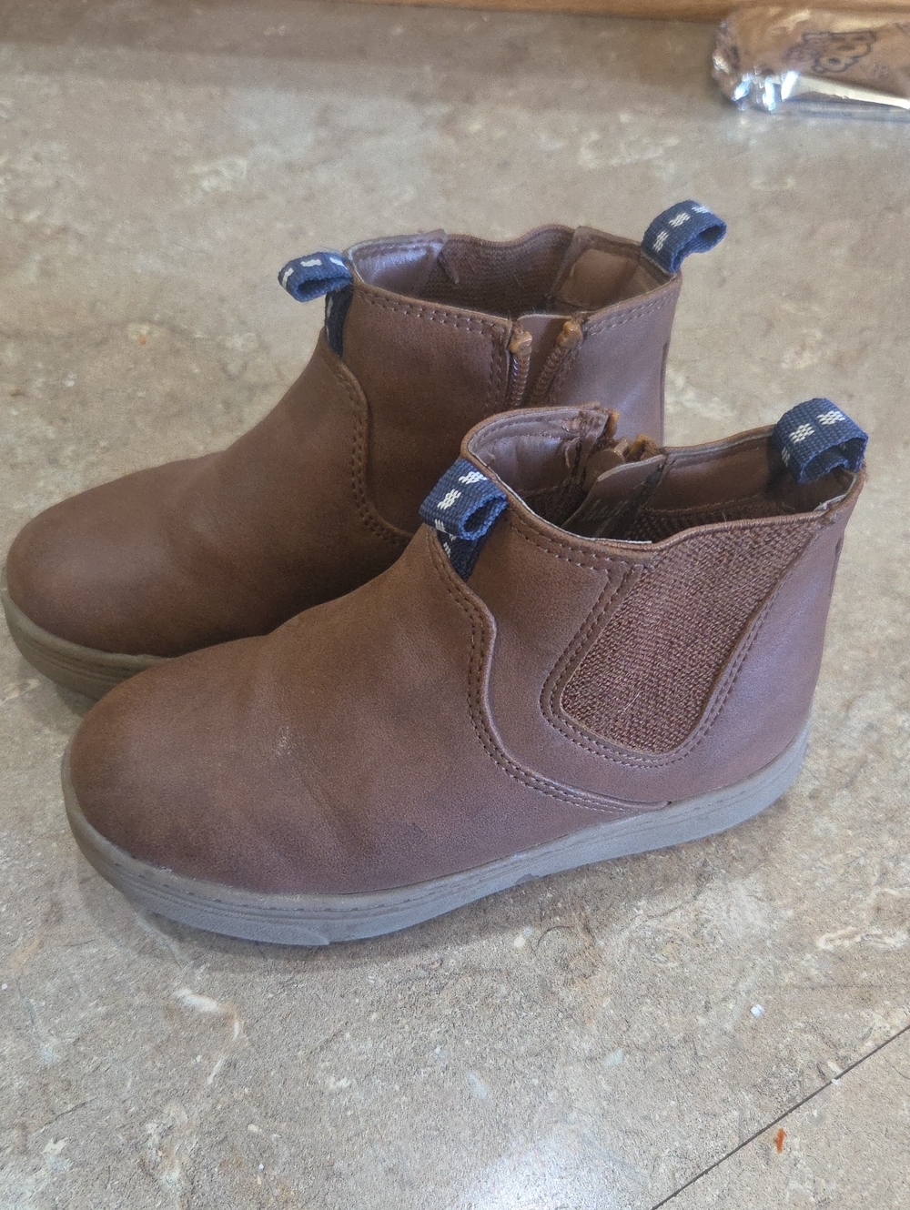 Kids Brown Chelsea Boot - Casual Slip-On Ankle Boot